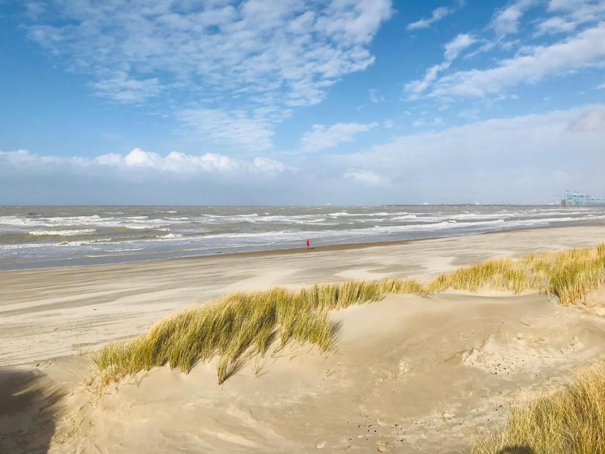 Ruim Appartement met Zeezicht Blankenberge Buitenkant foto